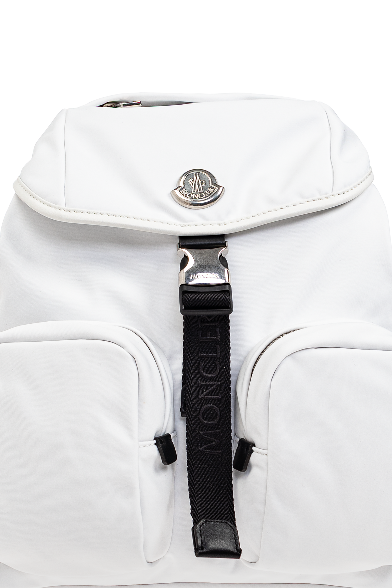 Moncler Backpack with logo-shaped appliqué | Women's Bags